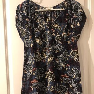 14th & Union floral blouse